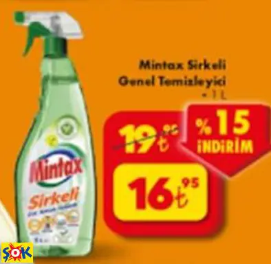 MİNTAX SİRKELİ GENEL TEMİZLEYİCİ 1LT MİNTAX SİRKELİ GENEL TEMİZLEYİCİ 1LT